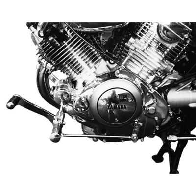 Přepákování Motorrad Burchard pro Yamaha XV 750 Virago,XV 1000 Virago,XV 1100 Virago, předsunutí -  13 cm - černá - NESS STYLE